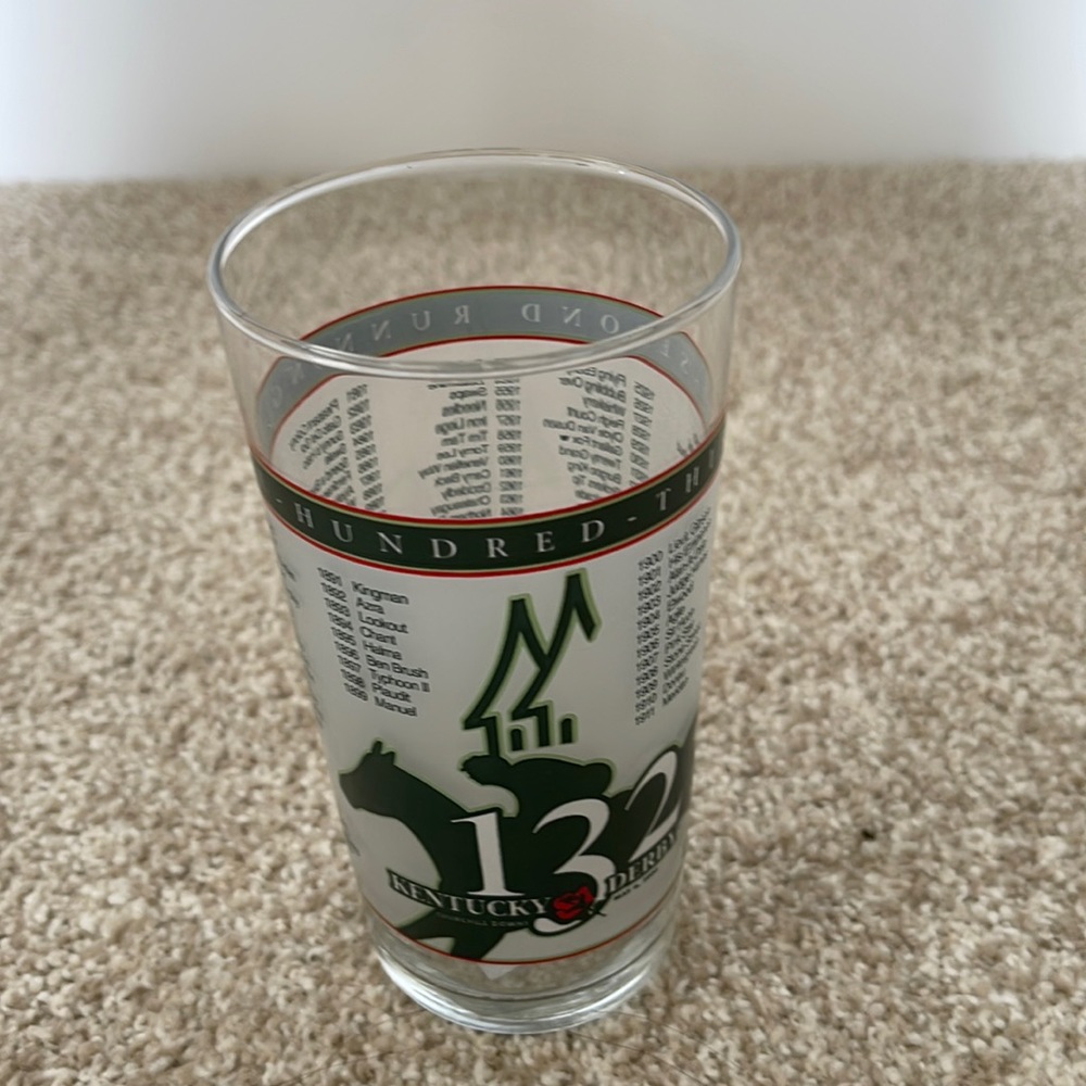 Derby 🐎 glassware
